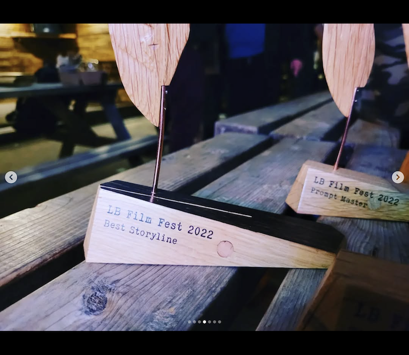 the type of method short film award win thophy 3