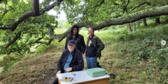 "The Type of Method" Short Film - Team on Location - Shailla Quadra, Susanna Booth, Tony Gee.