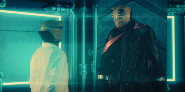 Alien scientist + Lord Drakko - Rhys Filbee + Chris Taikovsky