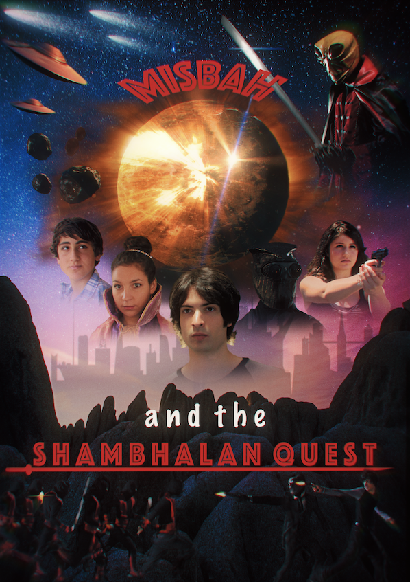 Misbah and the Shambhalan quest poster large copy